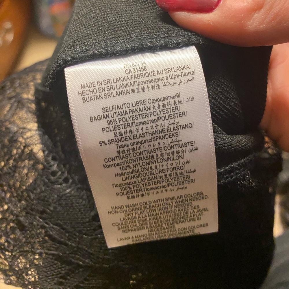 BCBG| xs| black dress| NWT - Picture 2 of 6